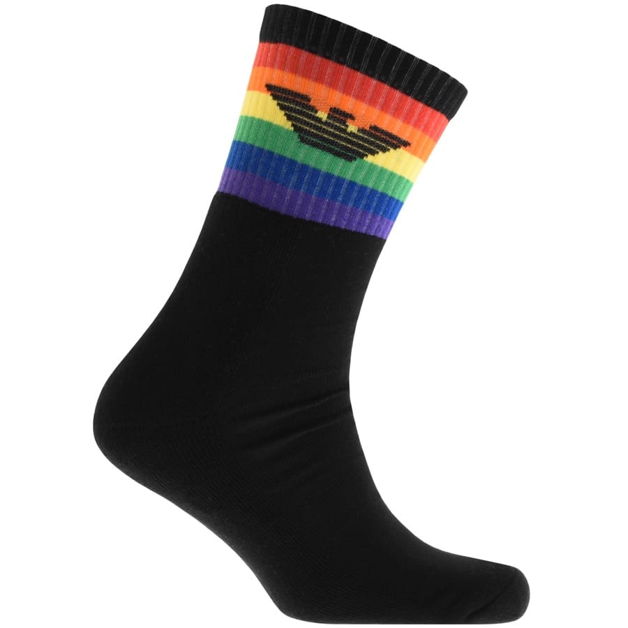 Alternative Image for ProductEmporio Armani 2 Pack Sponge Sport Socks2